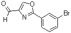 CAS#: 885273-03-0， 2-(3-Bromophenyl)-1,3-oxazole-4-carbaldehyde