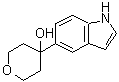 CAS#: 885273-22-3， 4-(1H-Indol-5-yl)tetrahydro-2H-pyran-4-ol