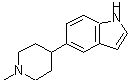 CAS#: 885273-33-6， 5-(1-methyl-4-piperidyl)-1H-indole