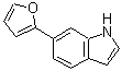CAS#: 885273-35-8， 6-(2-Furyl)-1H-indole