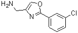 CAS#: 885273-40-5， [2-(3-chlorophenyl)oxazol-4-yl]methanamine