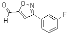 CAS#: 885273-52-9， 3-(3-Fluorophenyl)-5-Isoxazolecarboxaldehyde
