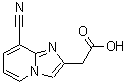 CAS#: 885275-53-6， (8-Cyanoimidazo[1,2-a]pyridin-2-yl)acetic acid