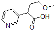 CAS#: 885277-06-5， alpha-(2-Methoxyethyl)-3-Pyridineacetic Acid