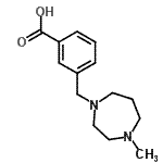 CAS#: 885277-07-6， 3-[(4-Methyl-1,4-diazepan-1-yl)methyl]benzoic acid