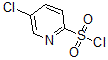 结构式 CAS# 885277-08-7, 5-氯-2-吡啶磺酰氯