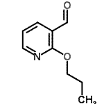 结构式 CAS# 885278-12-6, 2-丙氧基烟醛