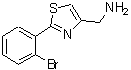 CAS#: 885280-21-7， 1-[2-(2-Bromophenyl)-1,3-thiazol-4-yl]methanamine