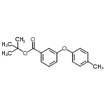 CAS#: 885518-21-8， 2-Methyl-2-propanyl 3-(4-methylphenoxy)benzoate