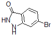 structure of CAS# 885521-92-6, 6-Bromo-1,2-Dihydro-3H-Indazol-3-One;3H-Indazol-3-One,6-Bromo-1,2-Dihydro-;6-BROMO-1,2-DIHYDRO-INDAZOL-3-ONE;6-Bromo-1H-Indazol-3-Ol