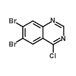 CAS#: 885524-31-2， 6,7-Dibromo-4-chloroquinazoline