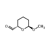 CAS#: 88595-34-0， (2S,6S)-6-Methoxytetrahydro-2H-pyran-2-carbaldehyde