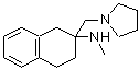 CAS#: 885951-06-4， N-Methyl-2-(1-pyrrolidinylmethyl)-1,2,3,4-tetrahydro-2-naphthalenamine