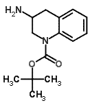 structure of CAS# 885954-16-5, 2-Methyl-2-propanyl 3-amino-3,4-dihydro-1(2H)-quinolinecarboxylate;3-Amino-1-Boc-1,2,3,4-tetrahydroquinoline;CARBAMIC <wbr>ACID,N-(1<wbr>,2,3,4-TE<wbr>TRAHYDRO-<wbr>3-QUINOLI<wbr>NYL)-, 1,<wbr>1-DIMETHY<wbr>LETHYL ES<wbr>TER;tert-buty<wbr>l 3-amino<wbr>-1,2,3,4-<wbr>tetrahydr<wbr>oquinolin<wbr>e-1- carb<wbr>oxylate