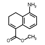 CAS#: 88612-09-3， Methyl 5-amino-3,4-dihydro-1-naphthalenecarboxylate