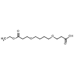 CAS#: 886362-91-0， 3-[4-(3-Ethoxy-3-oxopropoxy)butoxy]propanoic acid
