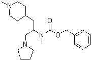 CAS#: 886363-02-6， Benzyl methyl[1-(1-methyl-4-piperidinyl)-3-(1-pyrrolidinyl)-2-propanyl]carbamate