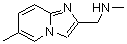 CAS 登录号：886363-03-7， N-甲基-1-(6-甲基咪唑并[1,2-a]吡啶-2-基)甲胺