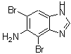 CAS#: 886363-61-7， 4,6-Dibromo-1H-benzimidazol-5-amine