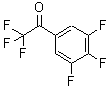 结构式 CAS# 886369-68-2, 2,2,2-三氟-1-(3,4,5-三氟苯基)乙酮