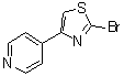 CAS#: 886371-01-3， 4-(2-Bromo-1,3-thiazol-4-yl)pyridine