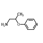 CAS#: 886763-56-0， 2-(4-Pyridinyloxy)-1-propanamine