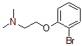 structure of CAS# 886851-37-2, 2-(2-Dimethylaminoethoxy)-Bromobenzene;[2-(2-Bromophenoxy)Ethyl]Dimethylamine Oxalate(SALTDATA: FREE);[2-(2-BROMOPHENOXY)ETHYL]DIMETHYLAMINE OXALATE;2-(2-DIMETHYLAMINOETHOXY)-BROMOBENZENE
