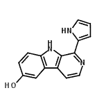 CAS#: 88704-39-6， 1-(1H-Pyrrol-2-yl)-9H-beta-carbolin-6-ol
