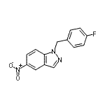 CAS#: 887114-51-4， 1-(4-Fluorobenzyl)-5-nitro-1H-indazole