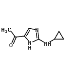 CAS#: 88723-24-4， 1-[2-(Cyclopropylamino)-1H-imidazol-4-yl]ethanone