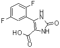 CAS#: 887267-57-4， 5-(2,5-Difluorophenyl)-2-oxo-2,3-dihydro-1H-imidazole-4-carboxylic acid