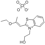 CAS#: 88736-02-1， 2-(2-Ethoxy-1-Propenyl)-3-(2-Hydroxyethyl)Benzothiazolium Perchlorate