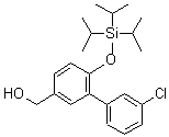 CAS#: 887407-79-6， {3'-Chloro-6-[(triisopropylsilyl)oxy]-3-biphenylyl}methanol