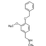 CAS#: 88741-49-5， 1-[4-(Benzyloxy)-3-methoxyphenyl]-N-methylmethanamine