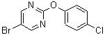 CAS#: 887430-82-2， 5-Bromo-2-(4-chlorophenoxy)pyrimidine