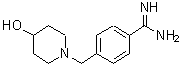 CAS#: 887577-72-2， 4-[(4-Hydroxy-1-piperidinyl)methyl]benzenecarboximidamide