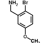 CAS#: 887581-09-1， 1-(2-Bromo-5-methoxyphenyl)methanamine