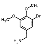 CAS#: 887583-02-0， 1-(3-Bromo-4,5-dimethoxyphenyl)methanamine