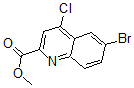 CAS#: 887587-50-0， 6-Bromo-4-Chloro-2-Quinolinecarboxylic Acid Methyl Ester