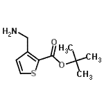 CAS#: 887594-90-3， 2-Methyl-2-propanyl 3-(aminomethyl)-2-thiophenecarboxylate