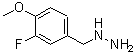 CAS#: 887596-57-8， (3-fluoro-4-methoxy-phenyl)methylhydrazine