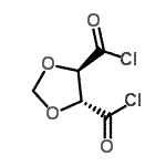 CAS#: 88797-33-5， (4R,5R)-1,3-Dioxolane-4,5-dicarbonyl dichloride
