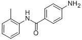 structure of CAS# 888-78-8, 4-Amino-N-(2-Methylphenyl)Benzamide;Oprea1_571445;4-Amino-N-(O-Tolyl)Benzamide;Brn 2808360