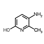structure of CAS# 88818-90-0, 5-Amino-6-methyl-2-pyridinol;3-Amino-6-hydroxy-2-methylpyridine;3-Amino-6-hydroxy-2-picoline;5-amino-6-methylpyridin-2-ol