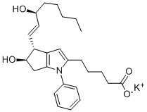 structure of CAS# 88851-62-1, Piriprost Potassium Salt;U60,257B,  [4R-[4Α(1E,3S*),5Β]]-1,4,5,6-Tetrahydro-5-Hydroxy-4-(3-Hydroxy-1-Octenyl)-1-Phenyl-Cyclopenta[B]Pyrrole-2-Pentanoic  Acid,  Potassium  Salt;[4R-[4Α(1E,3S*),5Β]]-1,4,5,6-Tetrahydro-5-Hydroxy-4-(3-Hydroxy-1-Octenyl)-1-Phenyl-Cyclopenta[B]Pyrrole-2-Pentanoic Acid, Potassium Salt;[4R-[4A(1E,3S*),5B]]-1,4,5,6-TETRAHYDRO-5-HYDROXY-4-(3-HYDROXY-1-OCTENYL)-1-PHENYL-CYCLOPENTA[B]PYRROLE-2-PENTANOIC ACID, POTASSIUM SALT