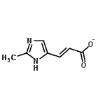 CAS#: 88874-23-1， (2E)-3-(2-Methyl-1H-imidazol-5-yl)acrylate