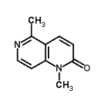 CAS#: 88877-11-6， 1,5-Dimethyl-1,6-naphthyridin-2(1H)-one