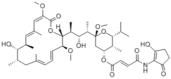 CAS#: 88907-48-6， Bafilomycin B2