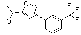 CAS 登录号：889939-00-8， 1-{3-[3-(三氟甲基)苯基]-1,2-恶唑-5-基}乙醇