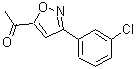 CAS#: 889939-01-9， 1-[3-(3-Chlorophenyl)-1,2-oxazol-5-yl]ethanone